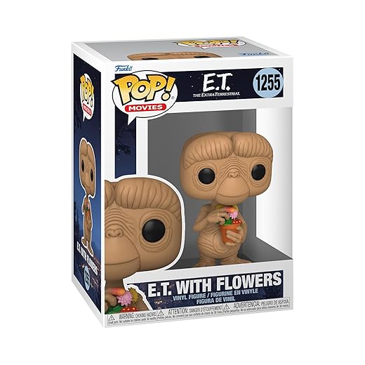 Funko Pop! Movies: E.t. The Extra-Terrestrial - E.t. With Flowers