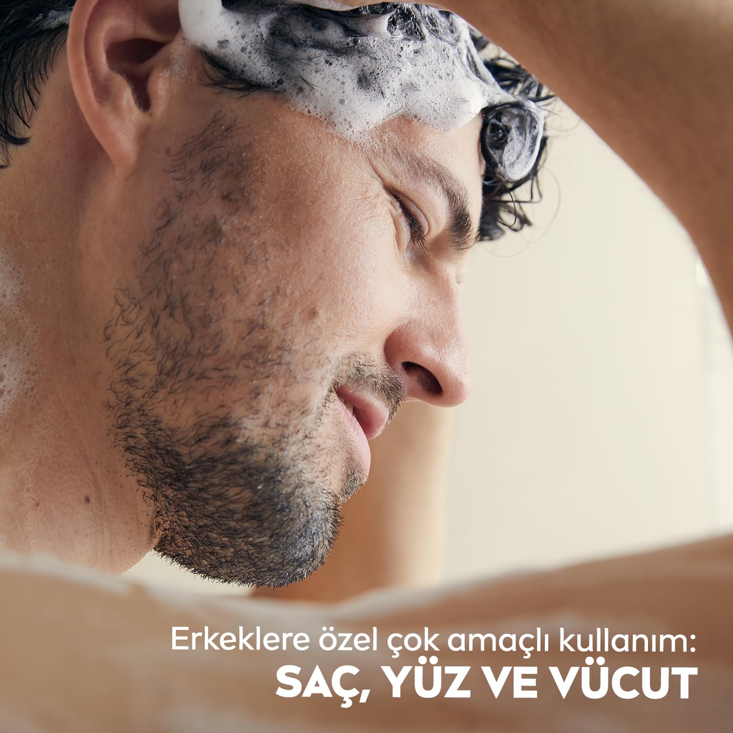 NIVEA Men Deep Dimension Duş Jeli 500 ml,3'ü 1 Arada Komple Bakım,Vücut, Saç ve Yüz için + NIVEA Men Boost Duş Jeli 500 ml, 3'ü 1 Arada Komple Bakım, Vücut, Saç ve Yüz,Kafein ile Canlandırıcı Bakım X2