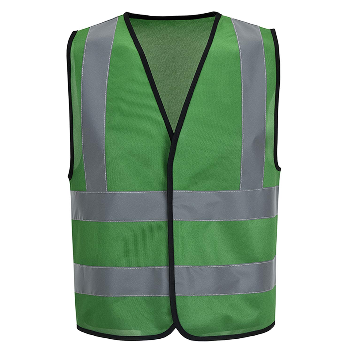 12 colour High visibility viz vest hi vis viz reflective work construction safety vest (XS-8XL)