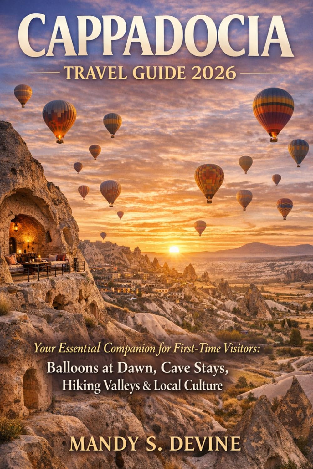 CAPPADOCIATRAVEL GUIDE 2026: Your Essential Companion for First-Time Visitors: Balloons at Dawn, Cave Stays, Hiking Valleys & Local Culture