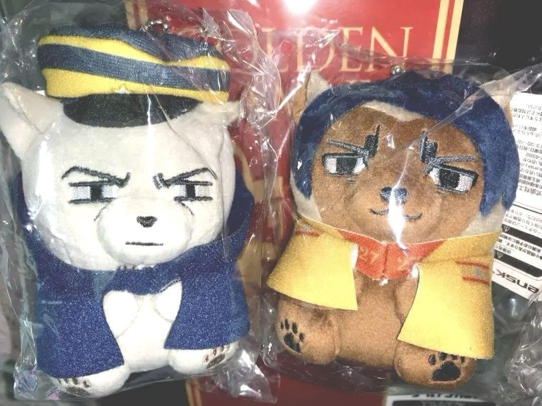 月島　鯉登　どうぶつフォーゼセット Amazon.co.jp: ??どうぶつフォーゼ 月島 鯉登 セット ぬいぐるみ