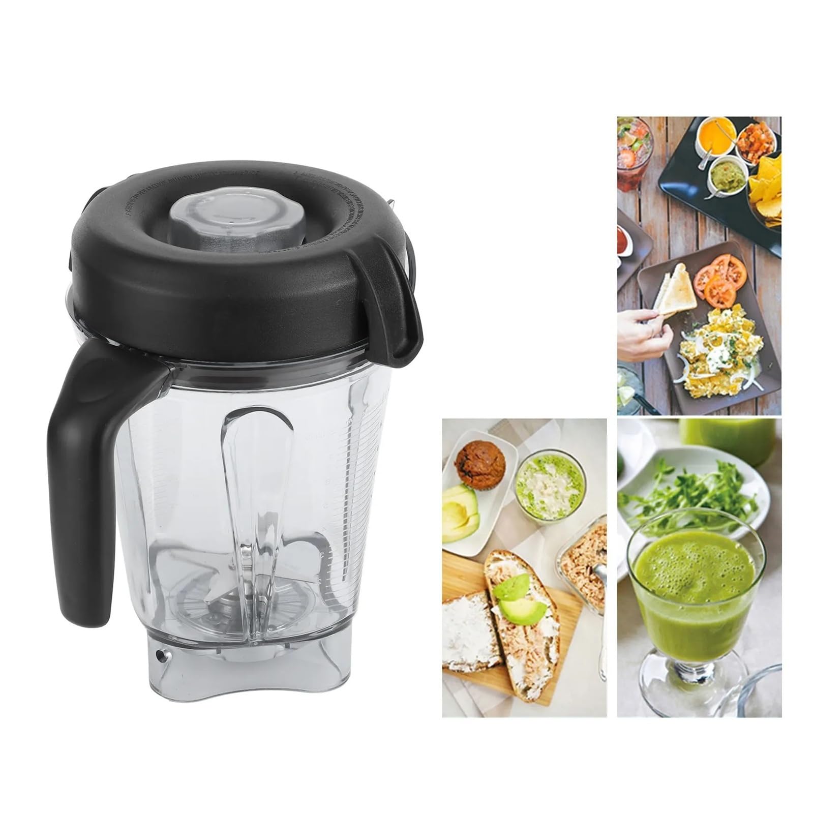 Container Tazza Blender,Compatibile Con Vitamix