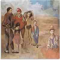 Amazon.co.jp: パブロ・ピカソ Pablo Picasso 《サルタンバンク