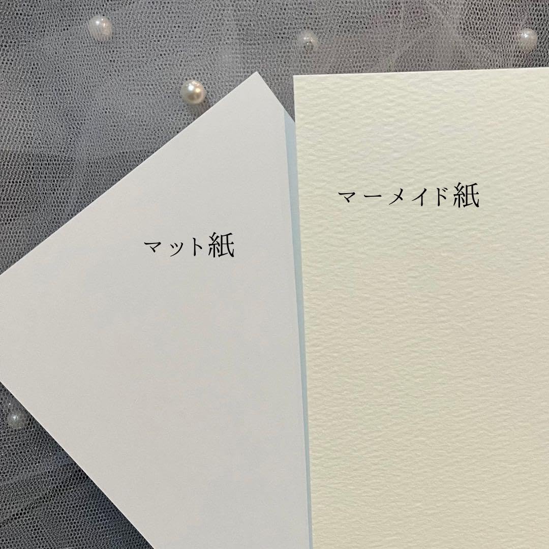 うらほさま専用 エスコートカード ドレス色当てクイズ