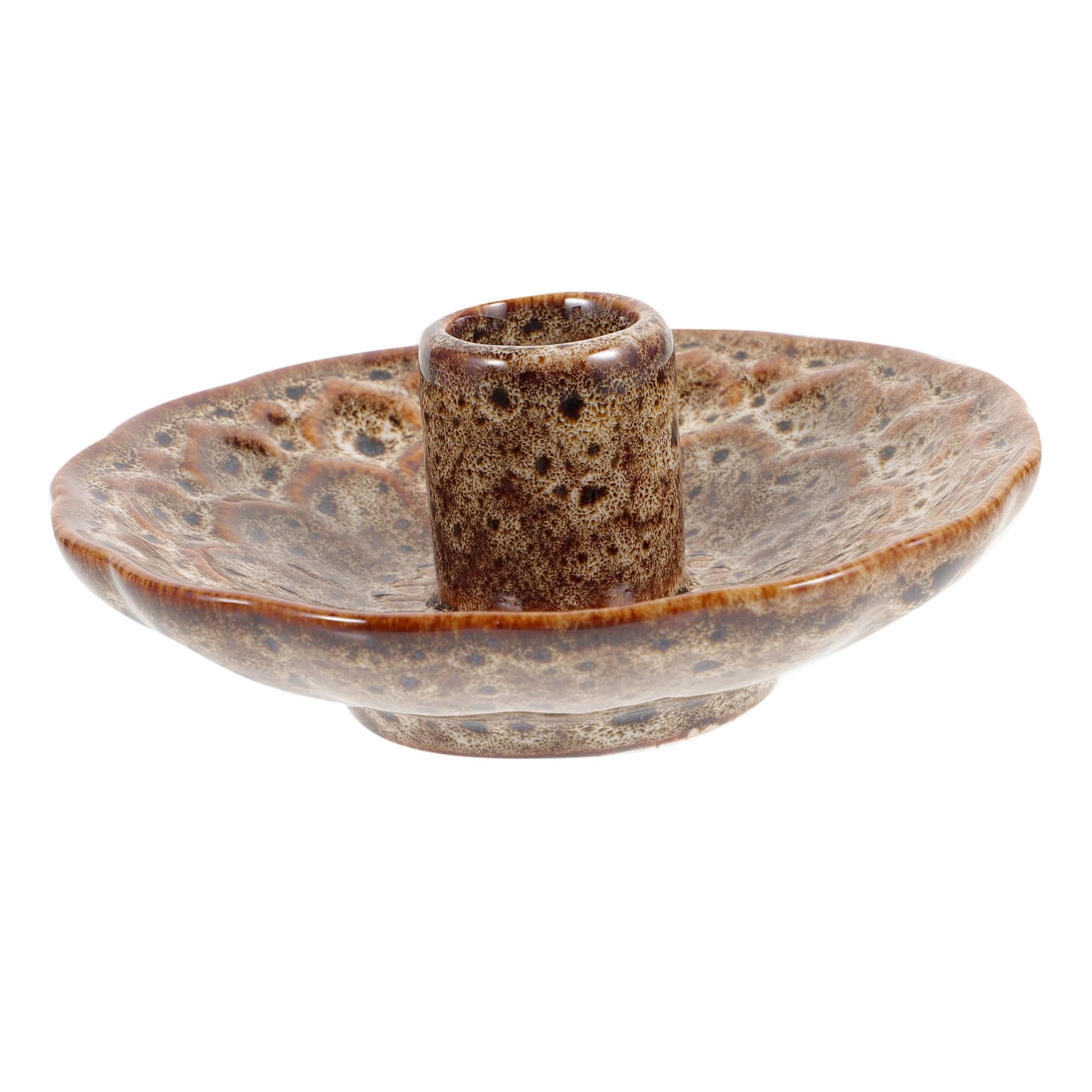 GLEAVI 4 Stück Räucherstäbchen Halter aus Holz und Keramik Eleganter Incense Burner für Meditation und Yoga Stilvolles Desktop Perfektes für Spirituelle Anlässe und Zuhause