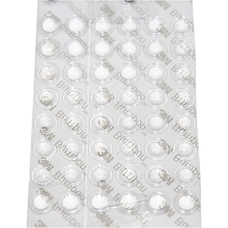 3M SJ5302 Clear Bumpon Blister Pack (96 Bumpons)