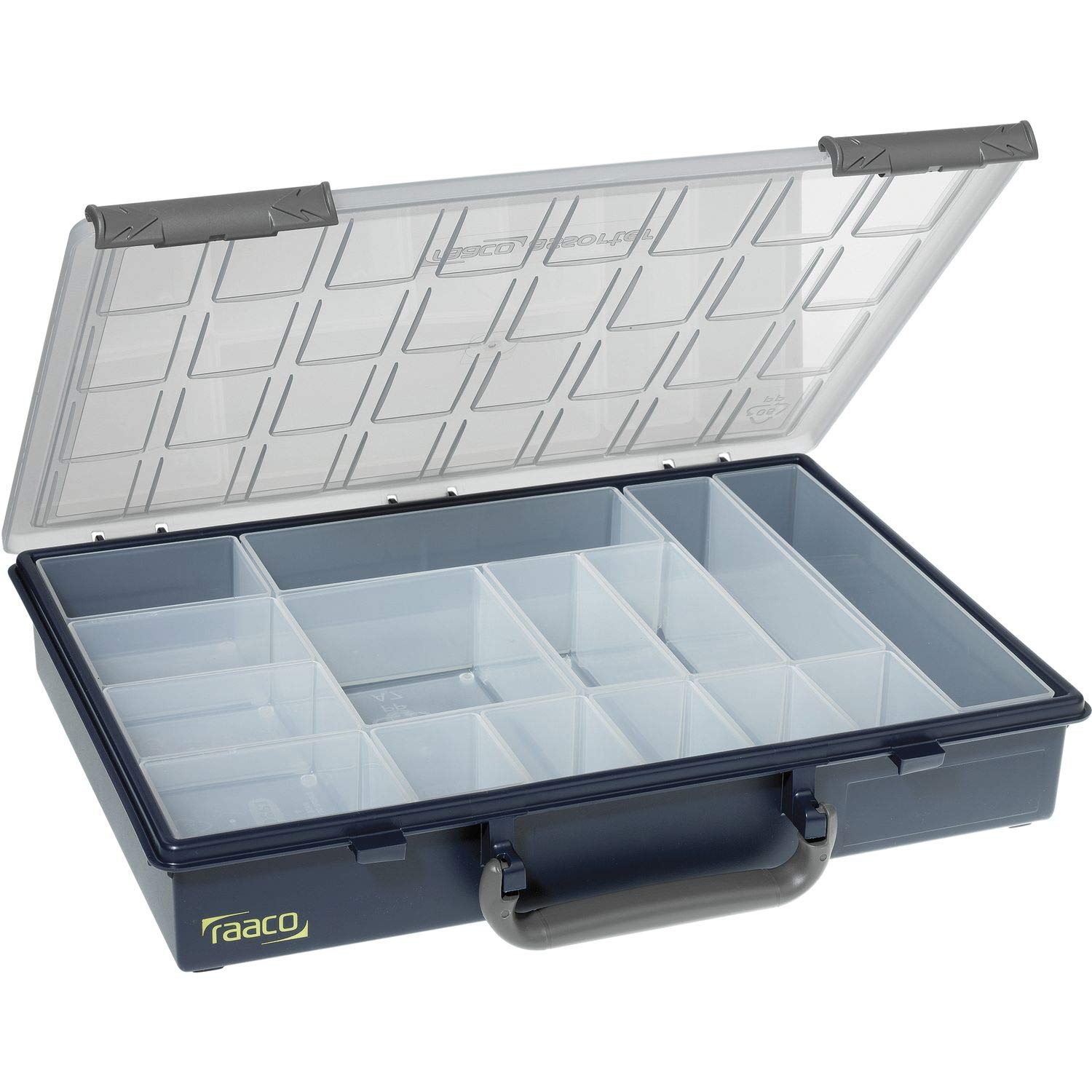 raaco, 136242, HandyBox, equipaggiato, 55 x 4, nero