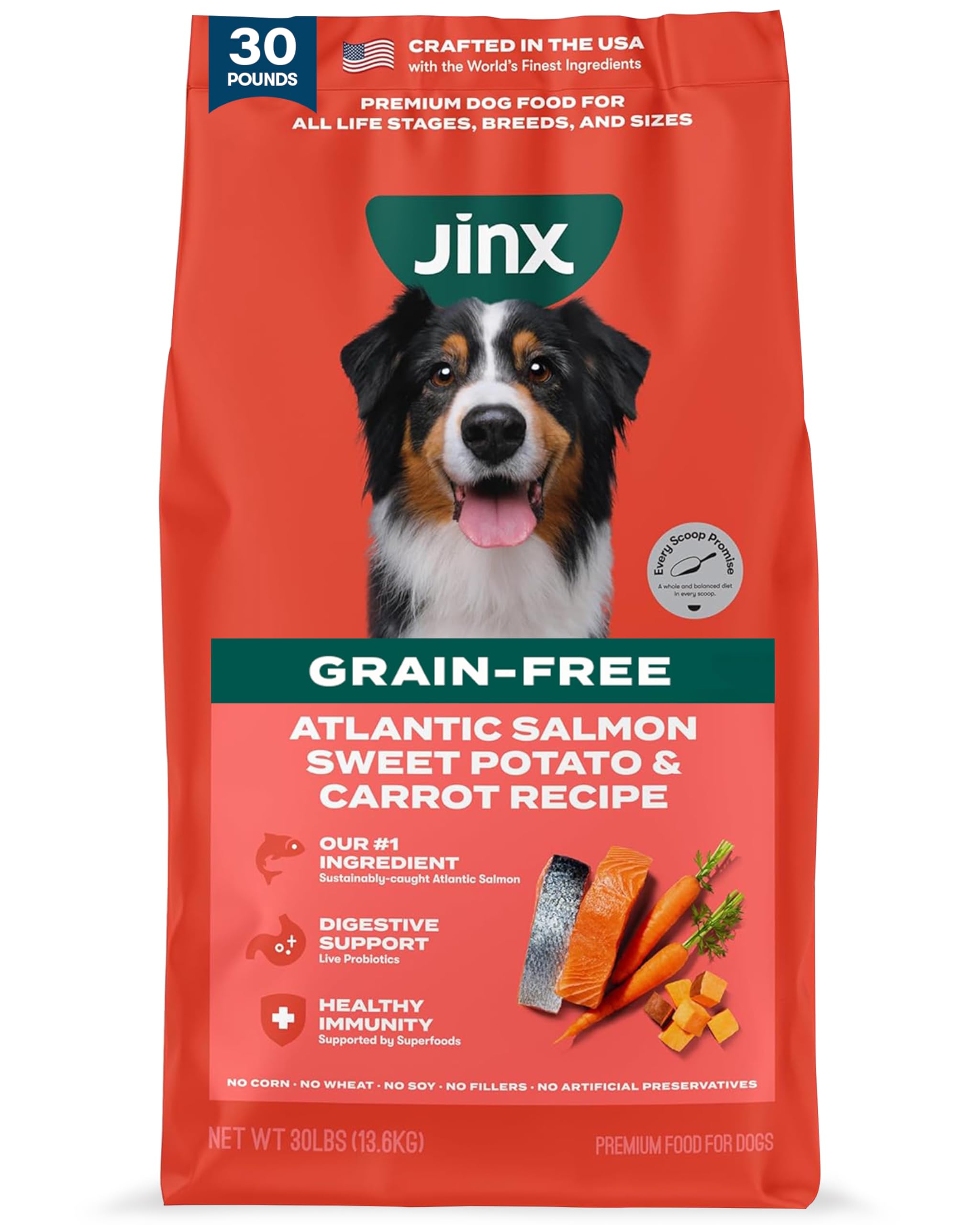 Jinx Premium Salmon Sweet Potato Dog Food