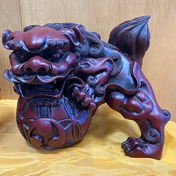 Amazon.co.jp: 祥獅精品 シーサー 置物 寿山石(大)品 : ホーム＆キッチン