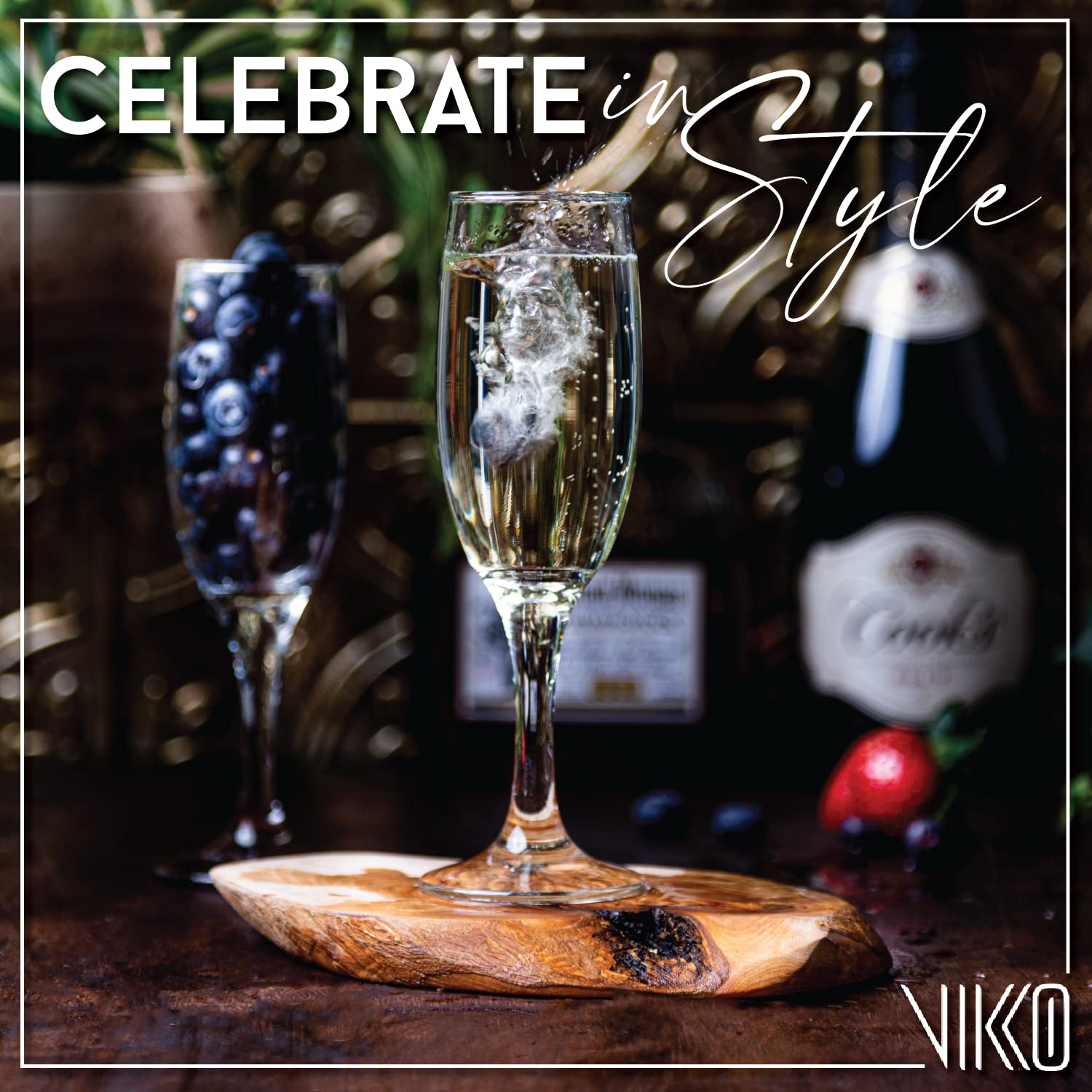 Vikko Champagne Flutes - Set of 6 -5