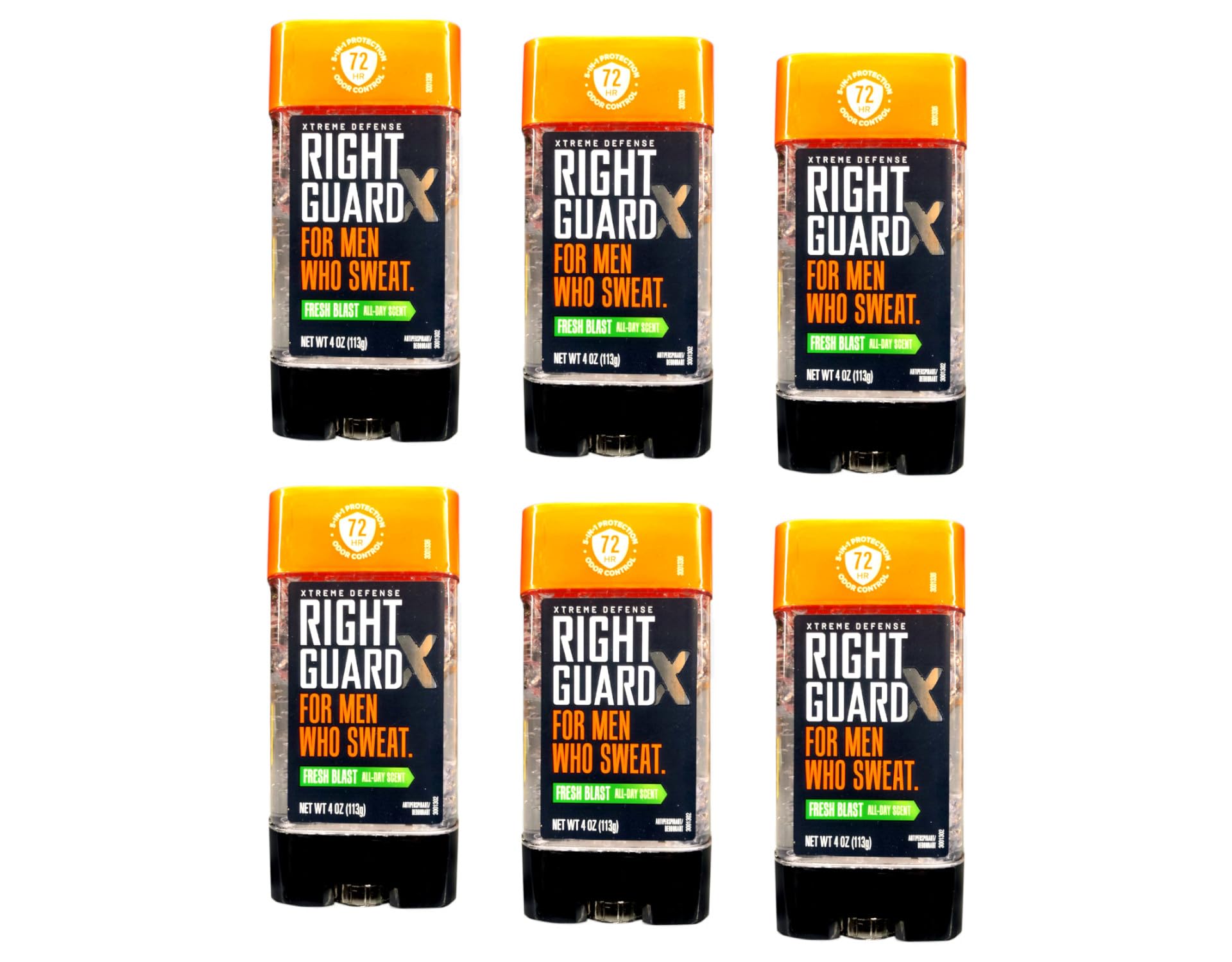 RGX Defense 5 Antiperspirant Gel, Fresh Blast, 4 Ounces Packaging May Vary