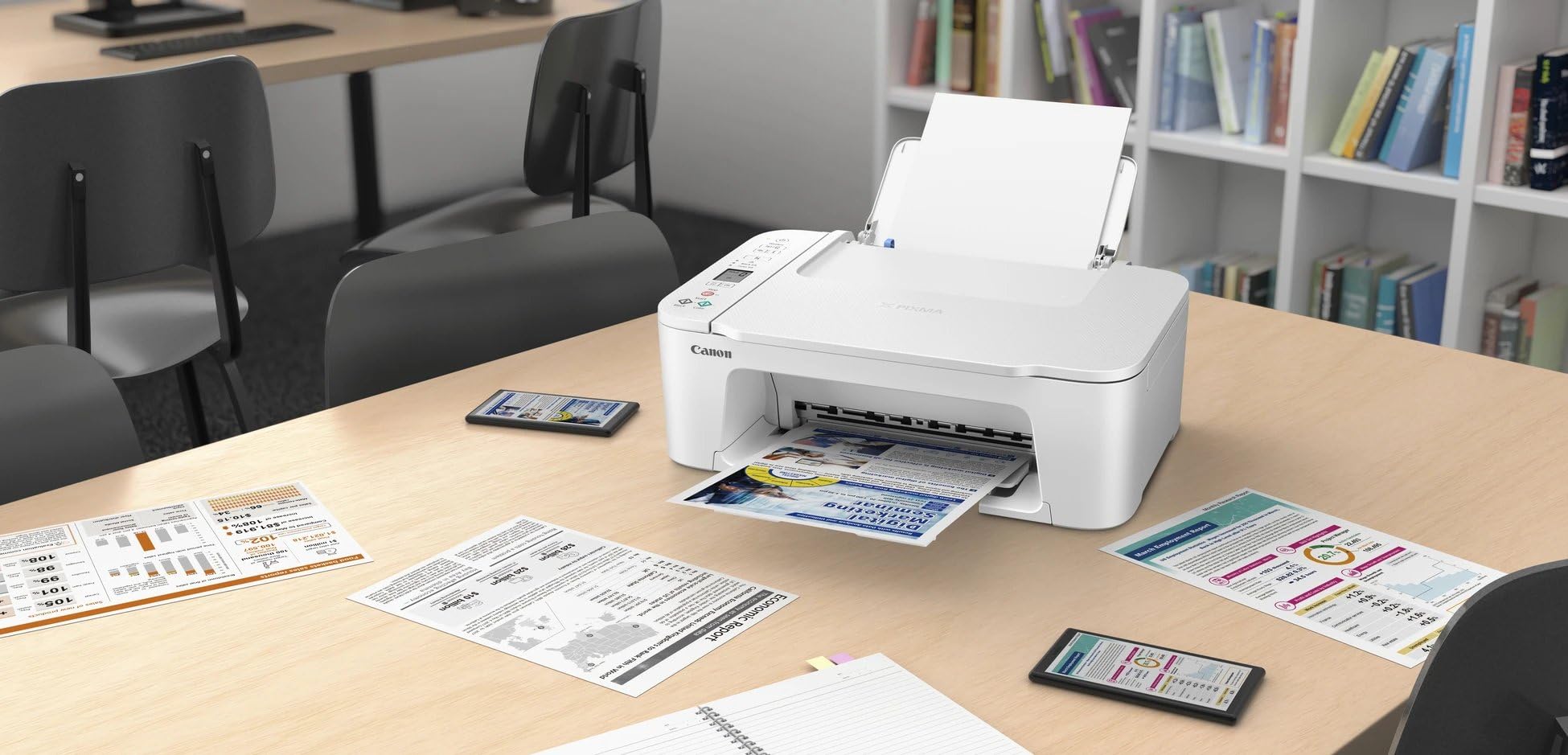 Stampante Multifunzione Canon Pixma Ts3751i - InK-Jet A4 - Stampante / Fotocopiatrice / Scanner - 48