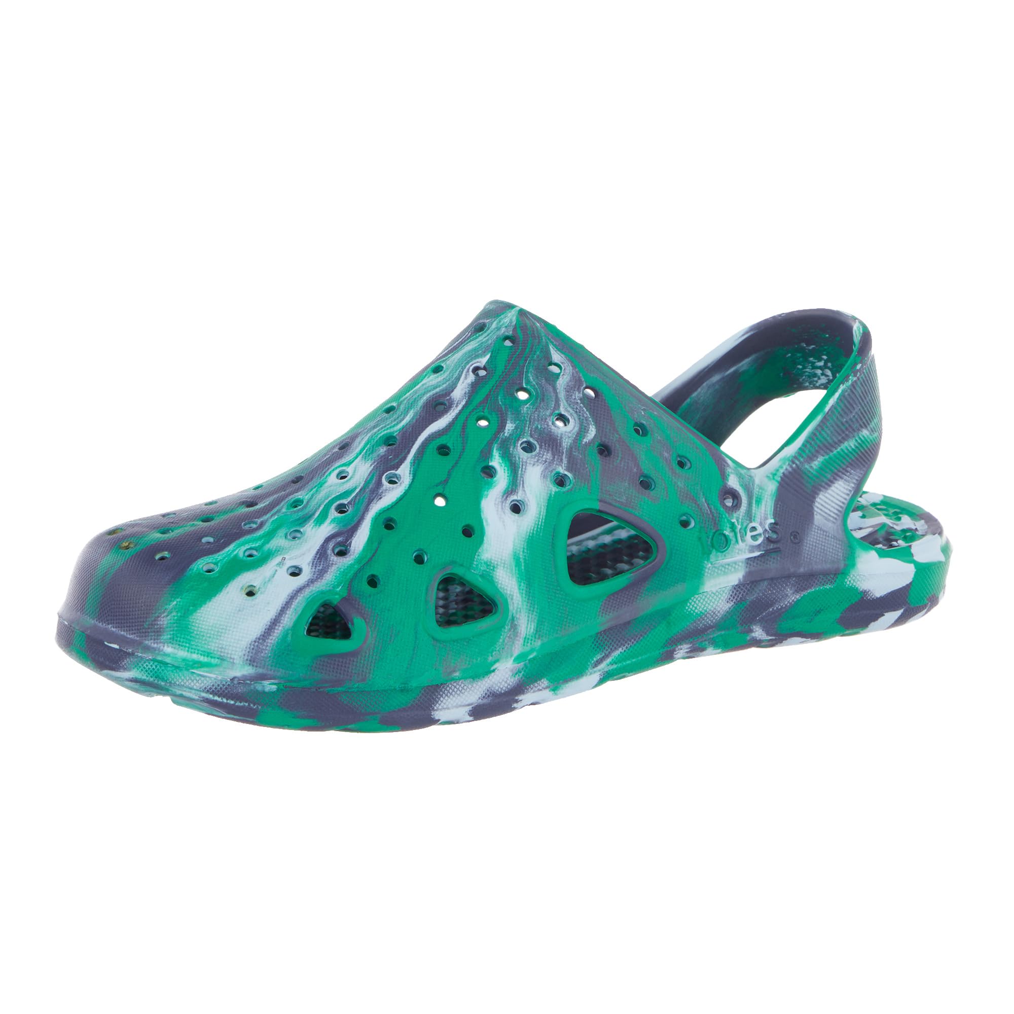 Totes Kids' Everywear Splash and Play Clog Sandals with Heel Strap