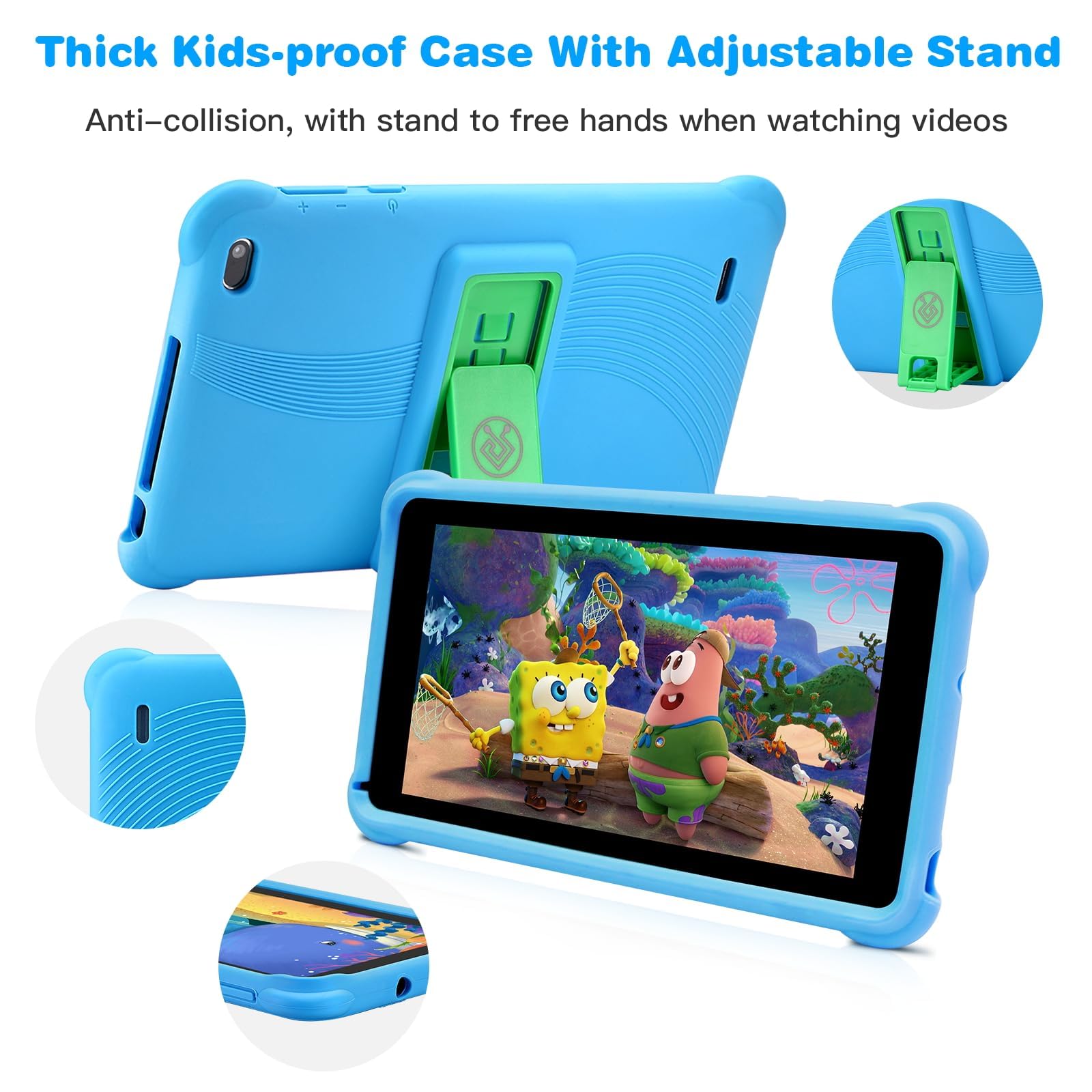 Regalos de Tableta para Niños, Tableta HD de 7 Pulgadas para Niños Y
