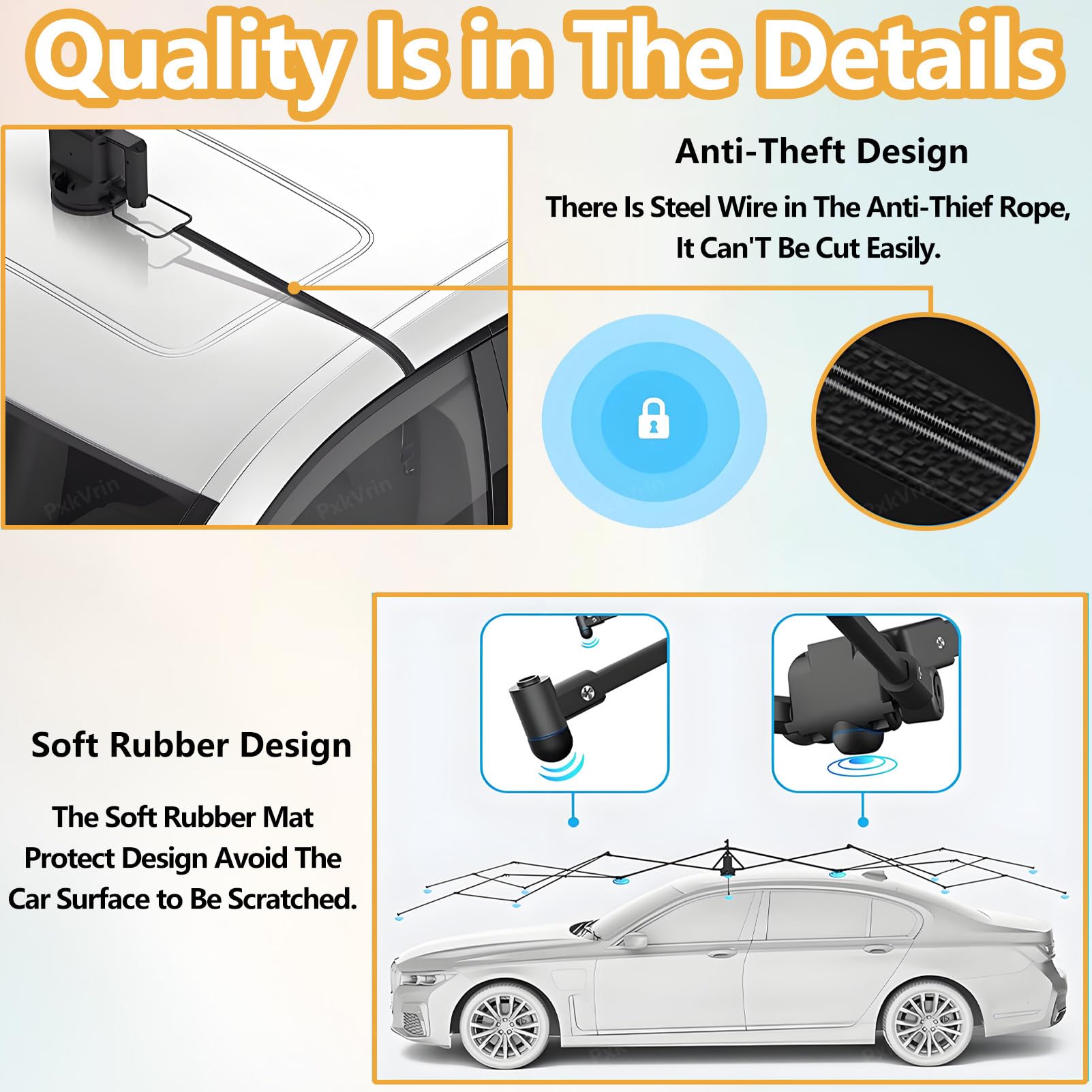 Housse de tente automatique pour abri de voiture - Pliable et mobile - Support extérieur - Protection UV pour voiture - Abri étanche pour véhicule