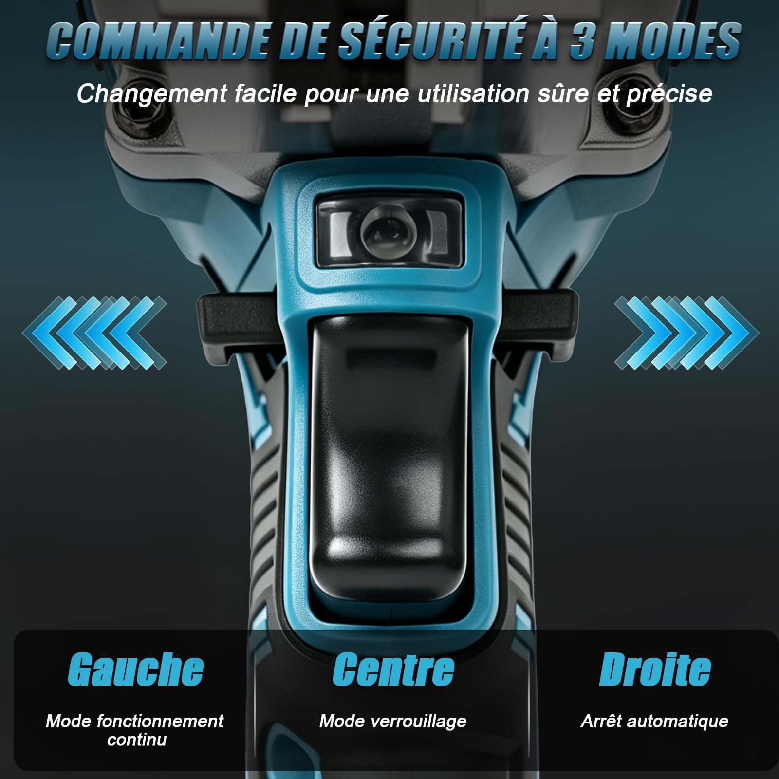 Cizalla a Batería con 2 Baterías 4.0Ah, Cizalla Eléctrica Brushless 800W, Velocidad Variable, Cabezal Giratorio 360°, Tijeras Eléctricas para Acero Inoxidable, Chapa Metálica y Hierro