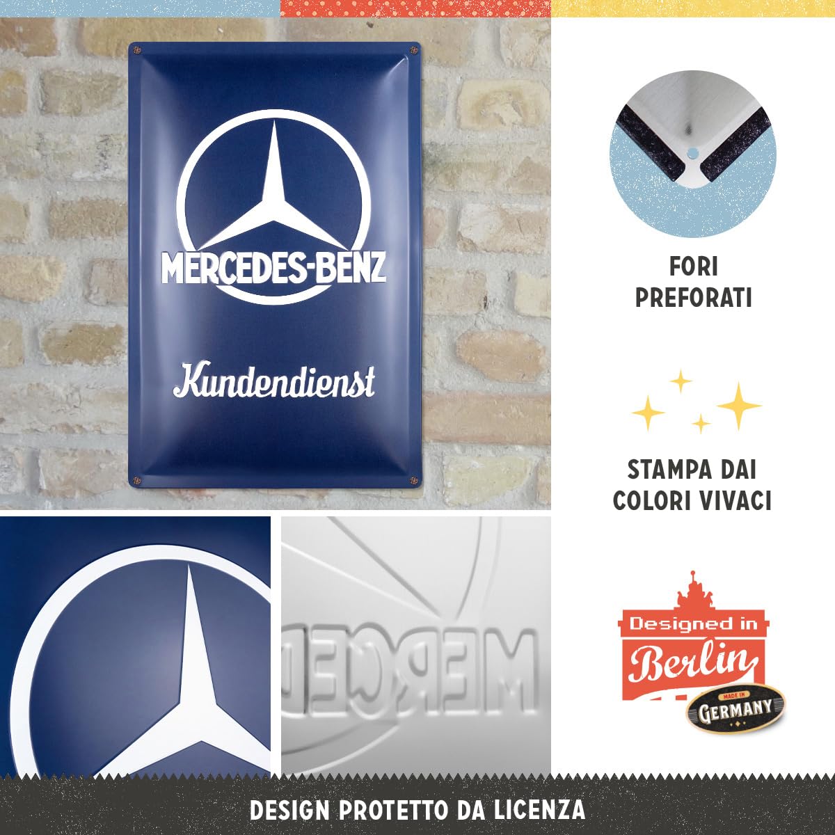 Nostalgic Art VD - Contenitori per Alimenti Mercedes-Benz - Kundendienst