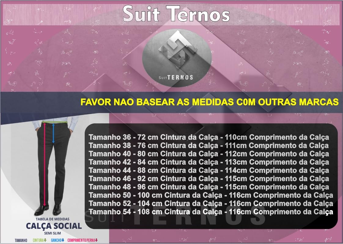 Calça Social Masculina Slim Oxford Executiva (BR, Numérico, 36, Regular, Regular, Preto) em promoção! Veja a oferta e mais achadinhos de Calças 6 Hoje é o melhor dia para comprar Calça Social Masculina Slim Oxford Executiva (BR, Numérico, 36, Regular, Regular, Preto) com aquele preço maroto! Promoção! Aproveite a oferta! 6