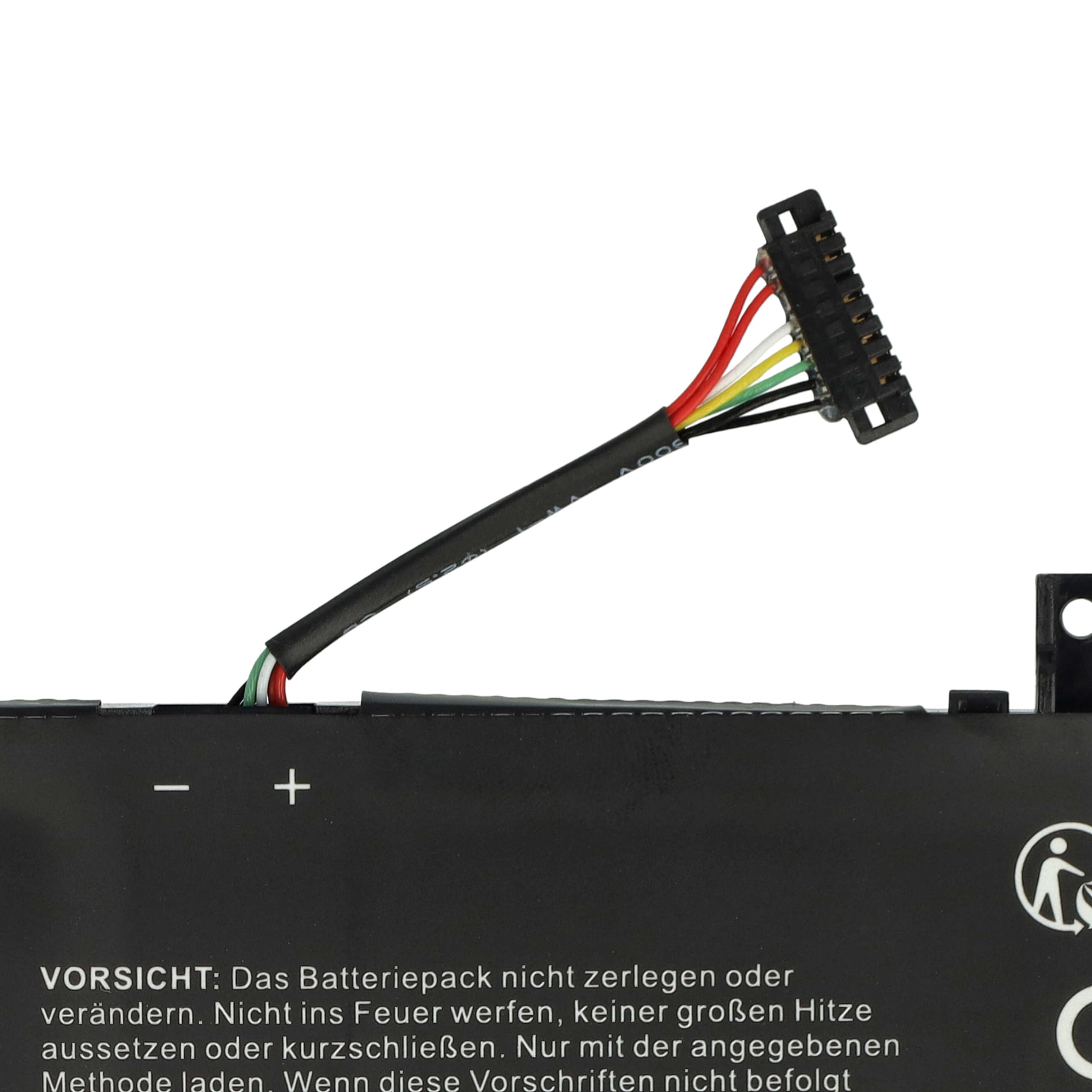vhbw Bateria kompatybilna z laptopami Asus X515EP, X515F, X515FA, X515J, X515JA, X515JAN, X515JF, X515JP (4730mAh, 7,7 V, litowo-polimerowa)