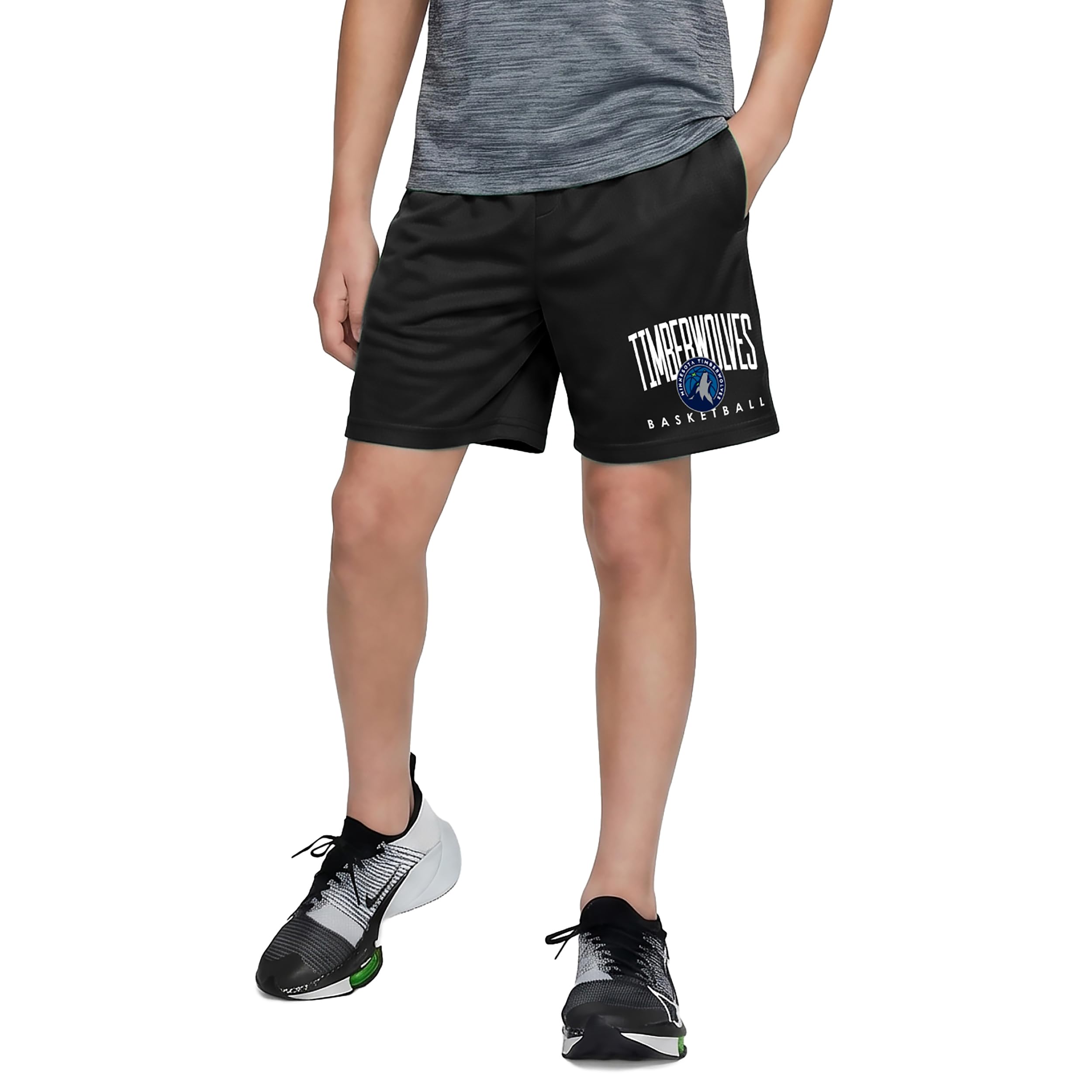 Ultra Game Pantalones cortos de baloncesto oficiales de la NBA Teamster para niños