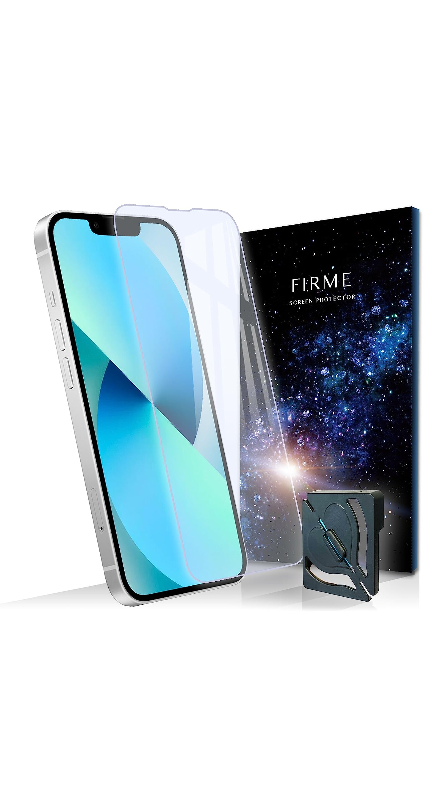 Amazon | [FIRME] 【99%ブルーライトカット】 iPhone13 用 ガラス