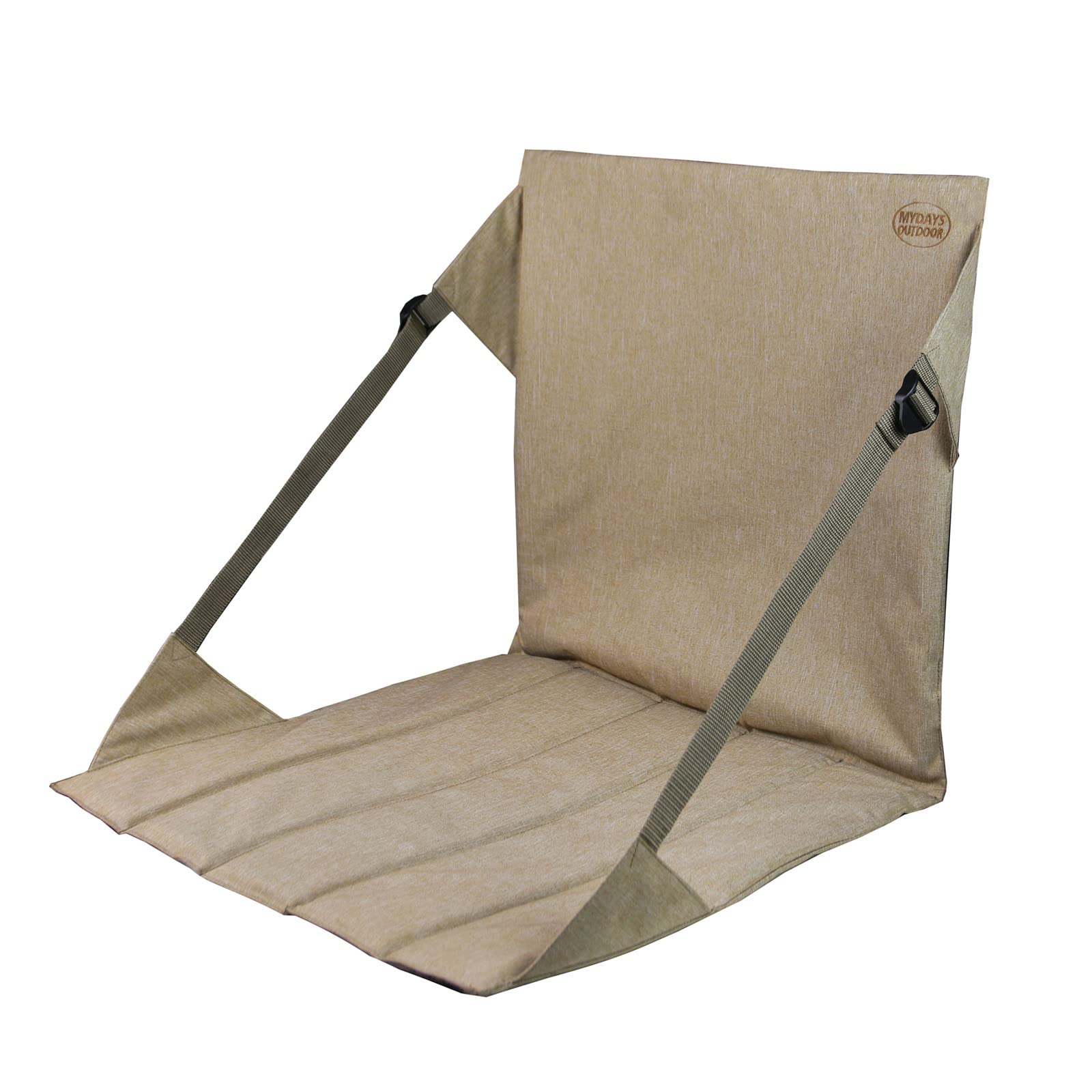 Siège de stade pliable léger et rembourré, siège portable résistant à l'humidité et chaise de blanchiment, pour camping, randonnée, pique-nique et événements sportifs