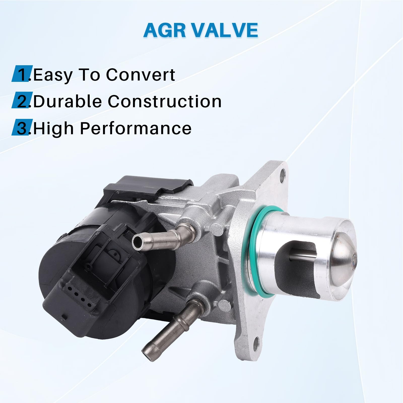Reemplazo de válvula AGR para E60 E61 E70 E72 E81 E82 E83 E84 E90 E91 E92 E93 X1 X3 X5 X6 N47 N57 Accesorio para coche Números de pieza: 11717805447 11717810871