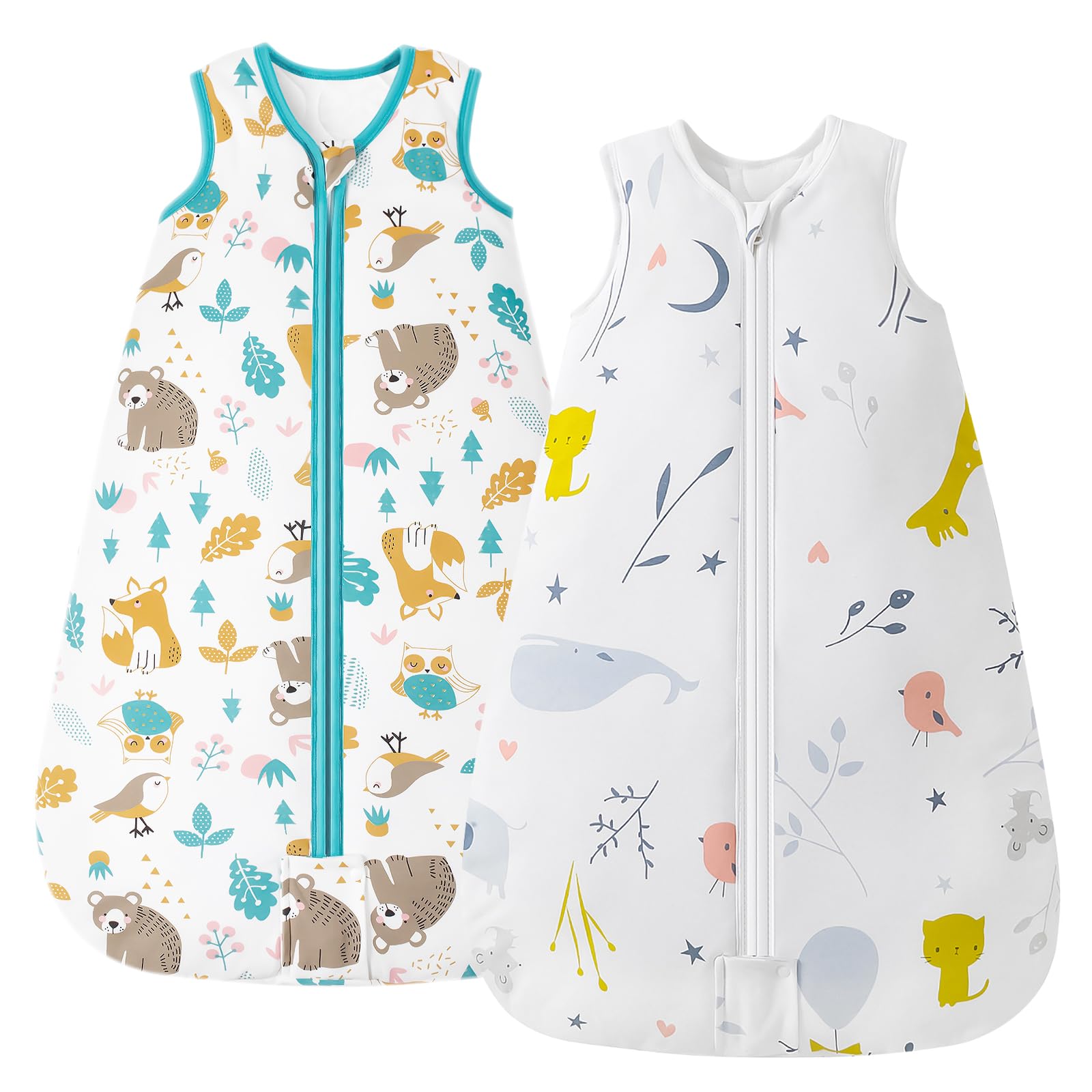 Amazon.com: Mosebears Sleep Sack Baby Winter Wearable Blanket with