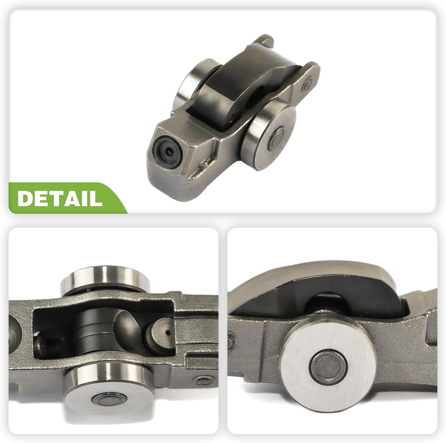 Valve Rocker Arm Left or Right Compatible with Chrysler Pacifica 3.6L V6 Gas 2017-2025, Ram 1500 3.6L V6 Gas 2019-2025 Replacement for 5047896AD, 5047896AC, 05047896AD, 05047896AC 12PCS