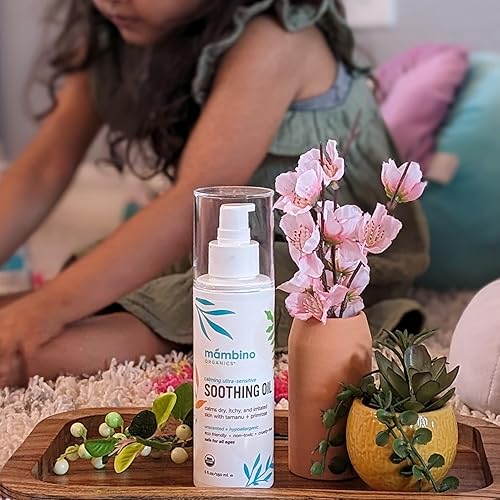 Miniatura 5 de Mambino Organics Baño de avena calmante - Avena coloidal natural en polvo de 6 onzas