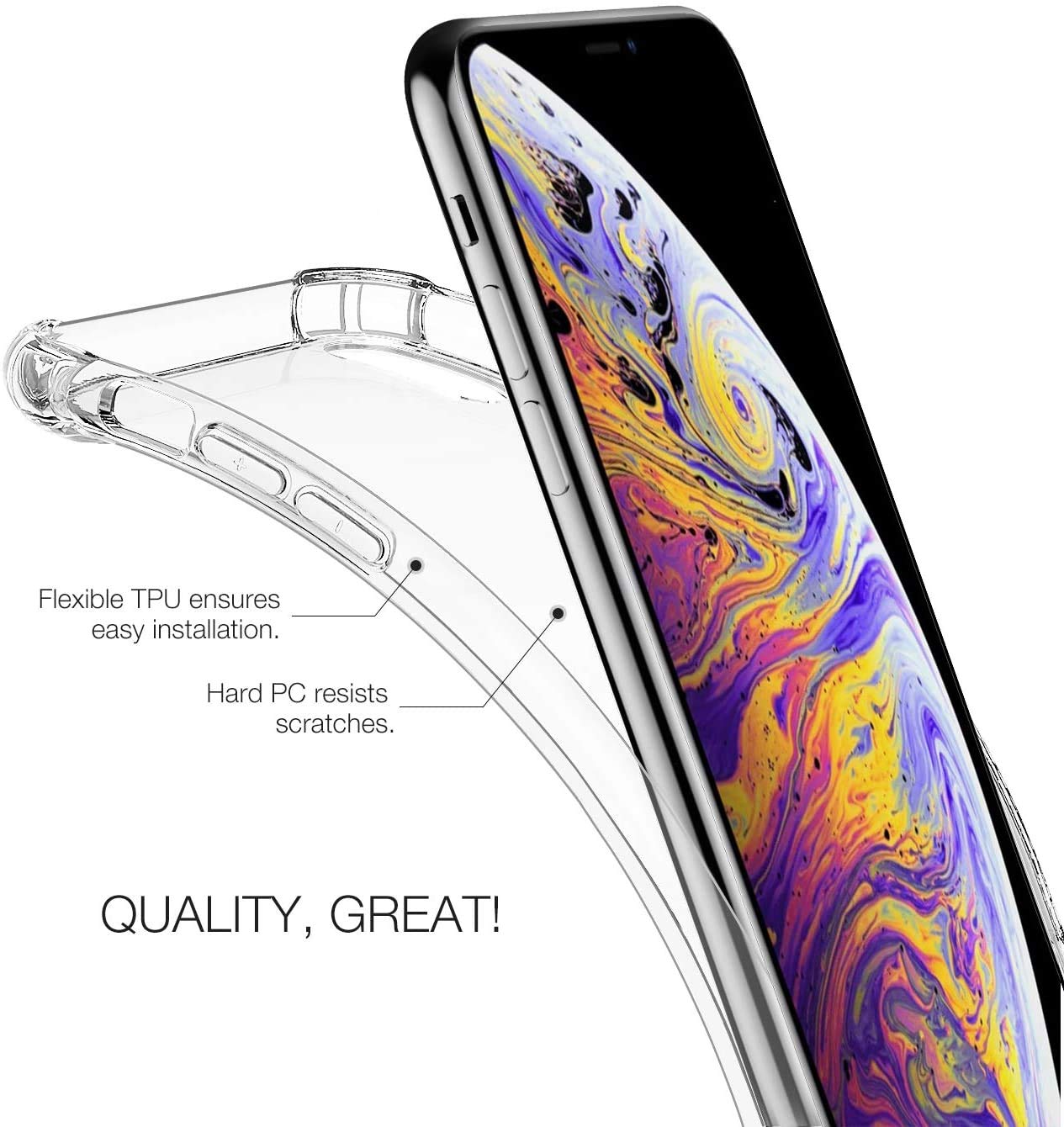 mako専用⭐︎iPhone xs    ⭐︎ Amazon.com: MoKo: iPhone XS Series