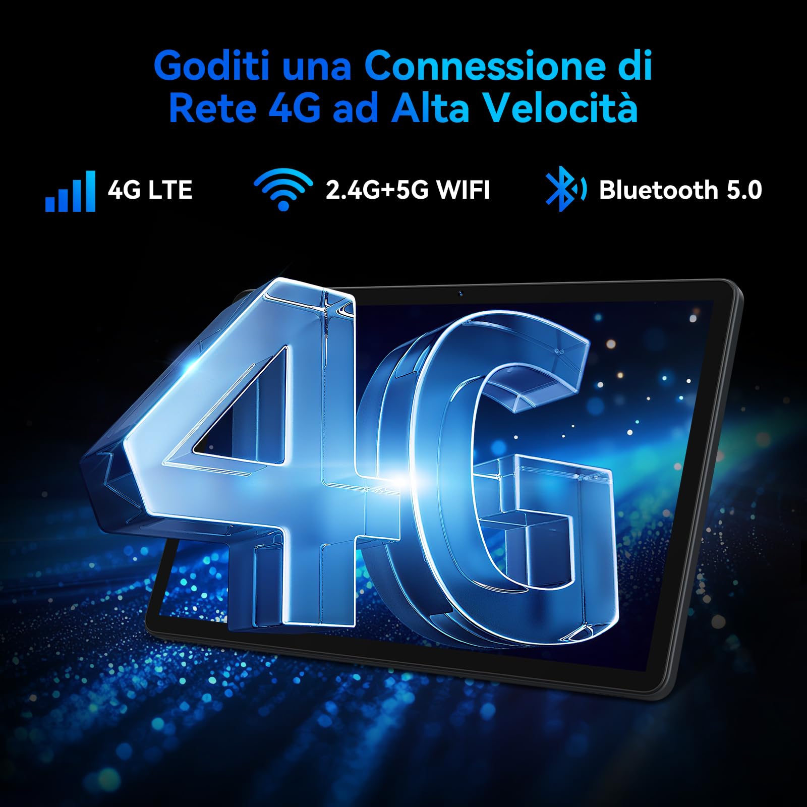 Tablet 11 Pollici in Offerta, 24 GB+256 GB(4 TB TF), Android 16 | Tablet con Sim, Octa-core, 1920*1200 FHD+, 8000 mAh, 16 MP+8 MP, Gemini AI, Widevine L1 (4 Anni di Garanzia)