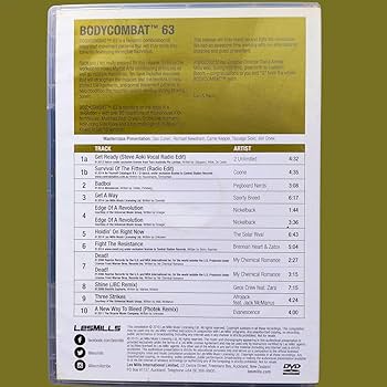 Amazon.co.jp: ボディコンバット 63 CD DVD LESMILLS BODYCOMBAT