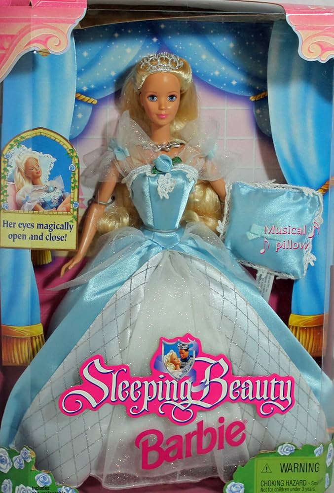 バービースリーピングビューティー Amazon.com: Barbie 1998 Sleeping Beauty Doll with Dress
