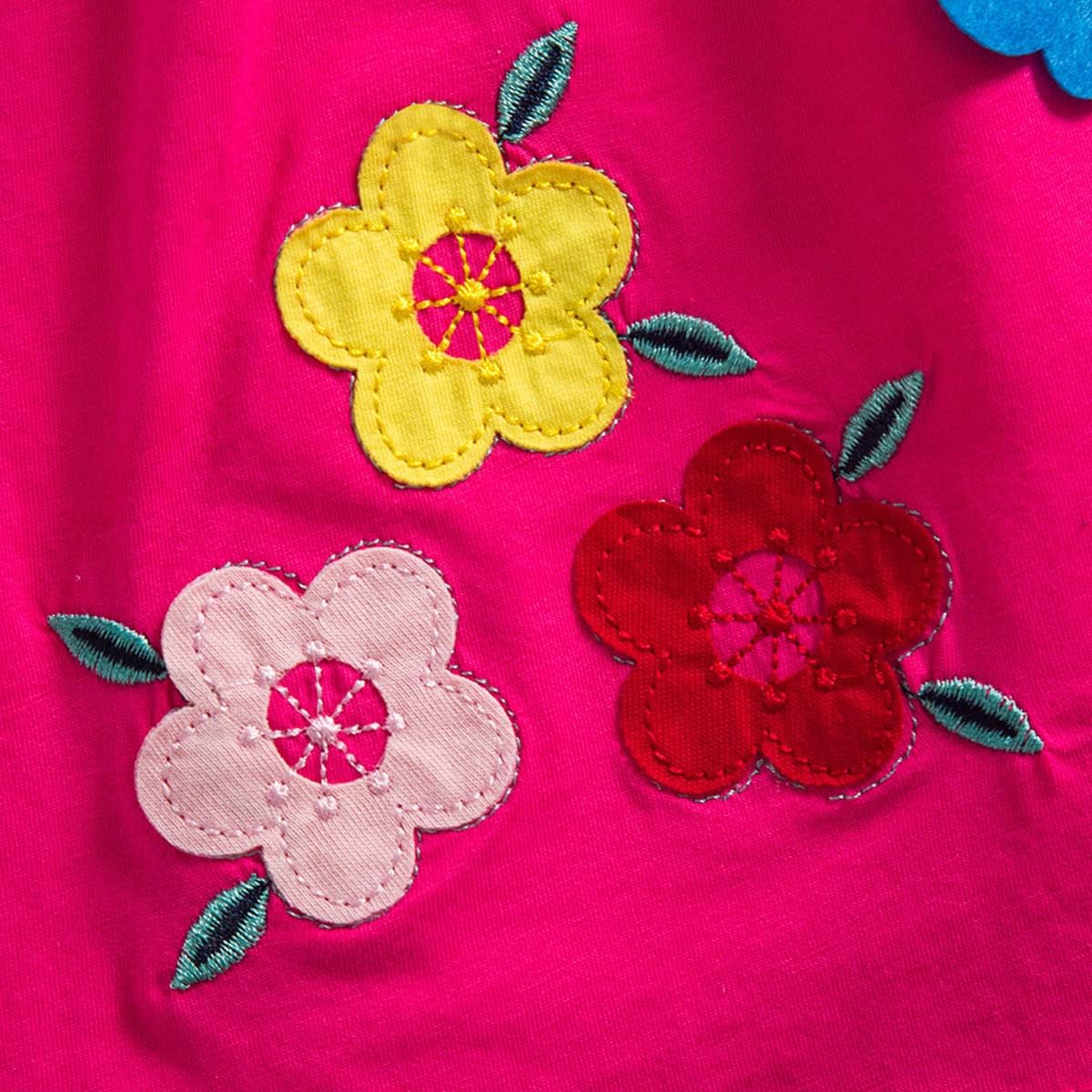 Baby Girls Casual Dress Cotton Kids Outfit Summer Short Sleeve Dresses 2-7 Years - Image 5