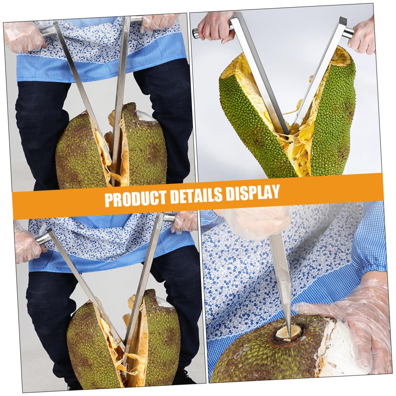 Jackfrucht Entkerner Manueller aus Edelstahl mit Ergonomischem Griff