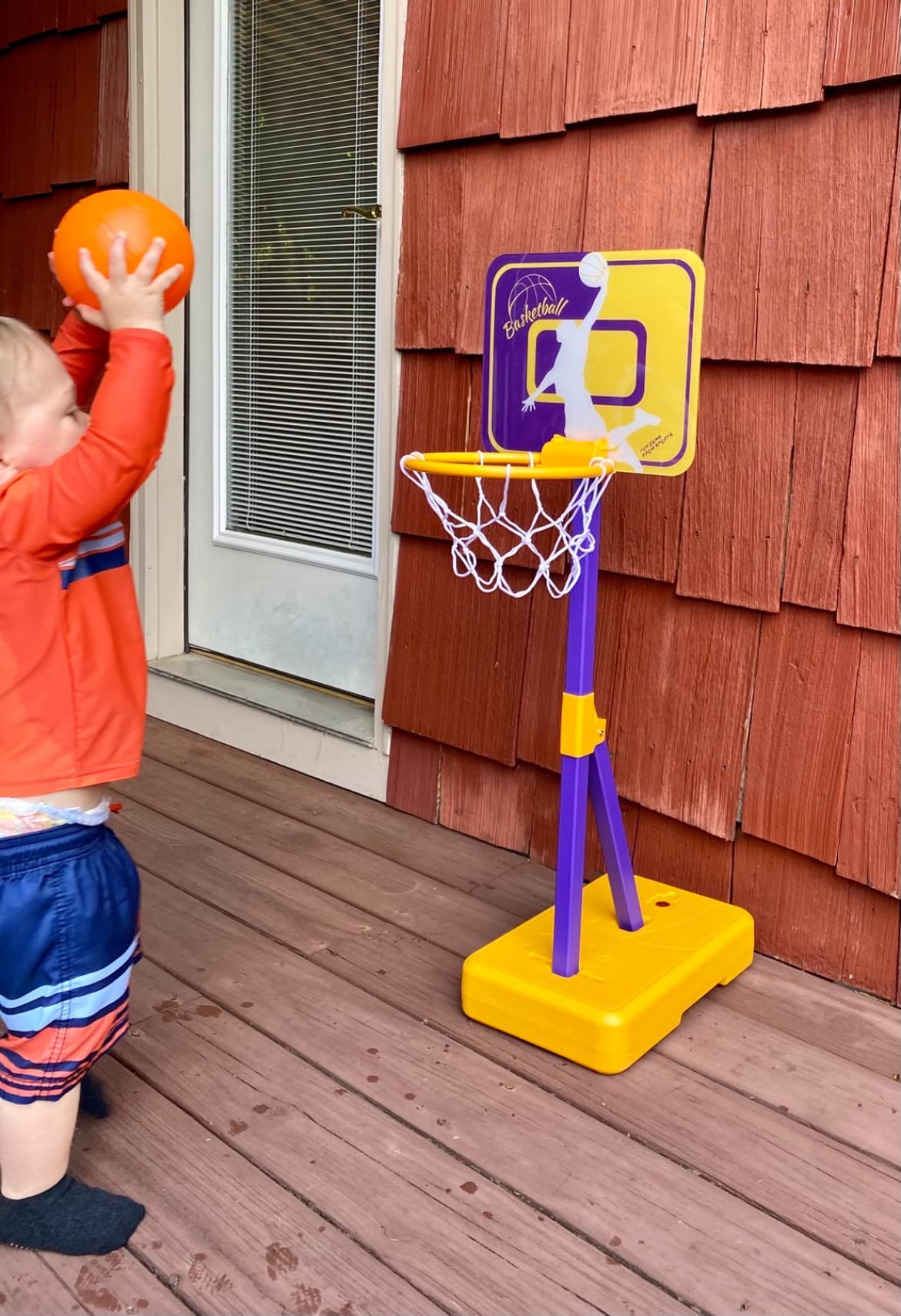 $2/mo - Finance LITTNEO Mini Basketball Hoop for Kids 12 x 9.5 Mini ...