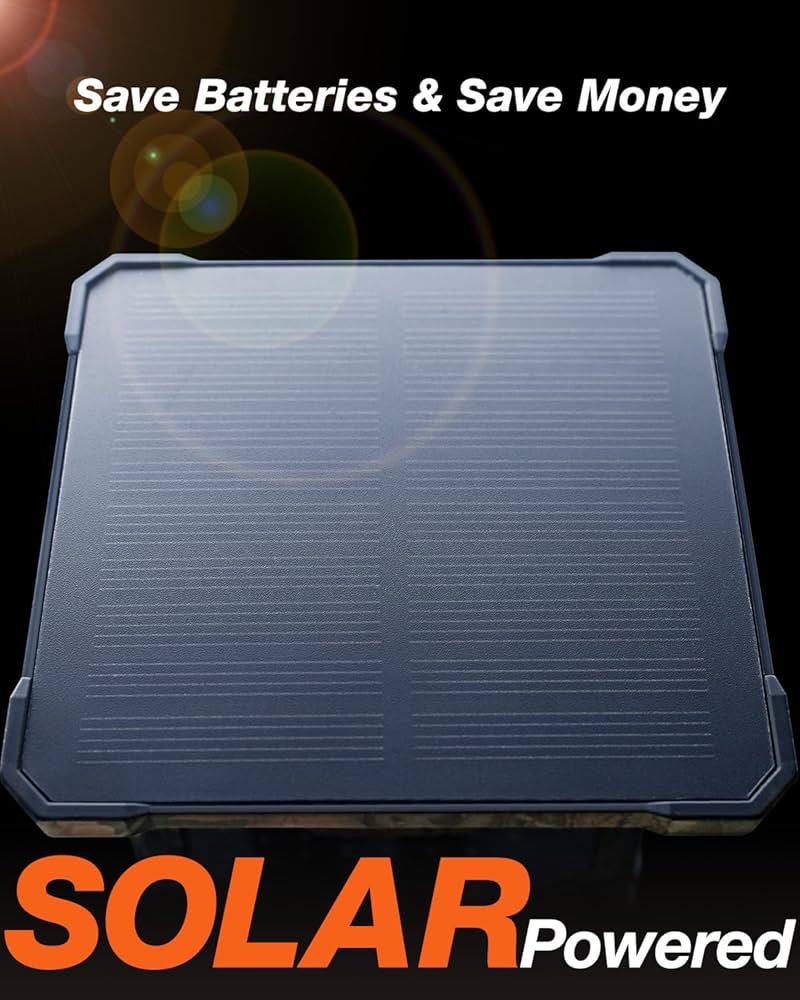 Amazon.com: iZEEKER Solar Trail Camera 2.7K/1520P 30fps 36MP, Game