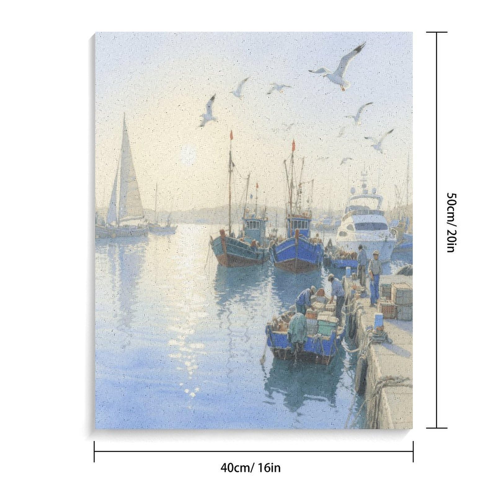 KOAYUBFC Malen-nach-Zahlen-Set für Erwachsene und Anfänger, Erwachsene, Malen-nach-Zahlen-Kits auf Leinwand, Acryl-Ölfarben, Gemälde mit Pinseln als Geschenk, Wanddekoration