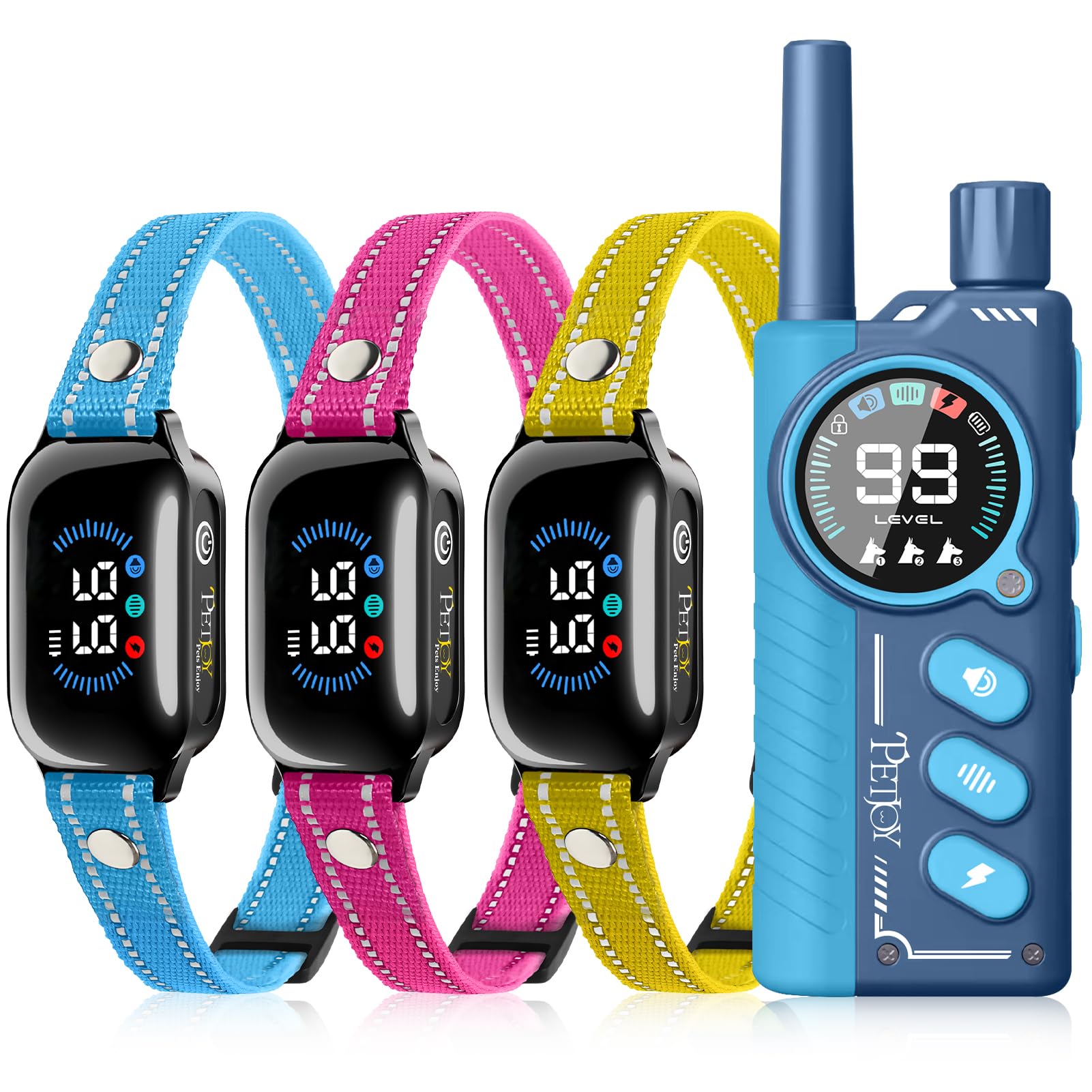 PetJoy Shock Collar for 3 Dogs