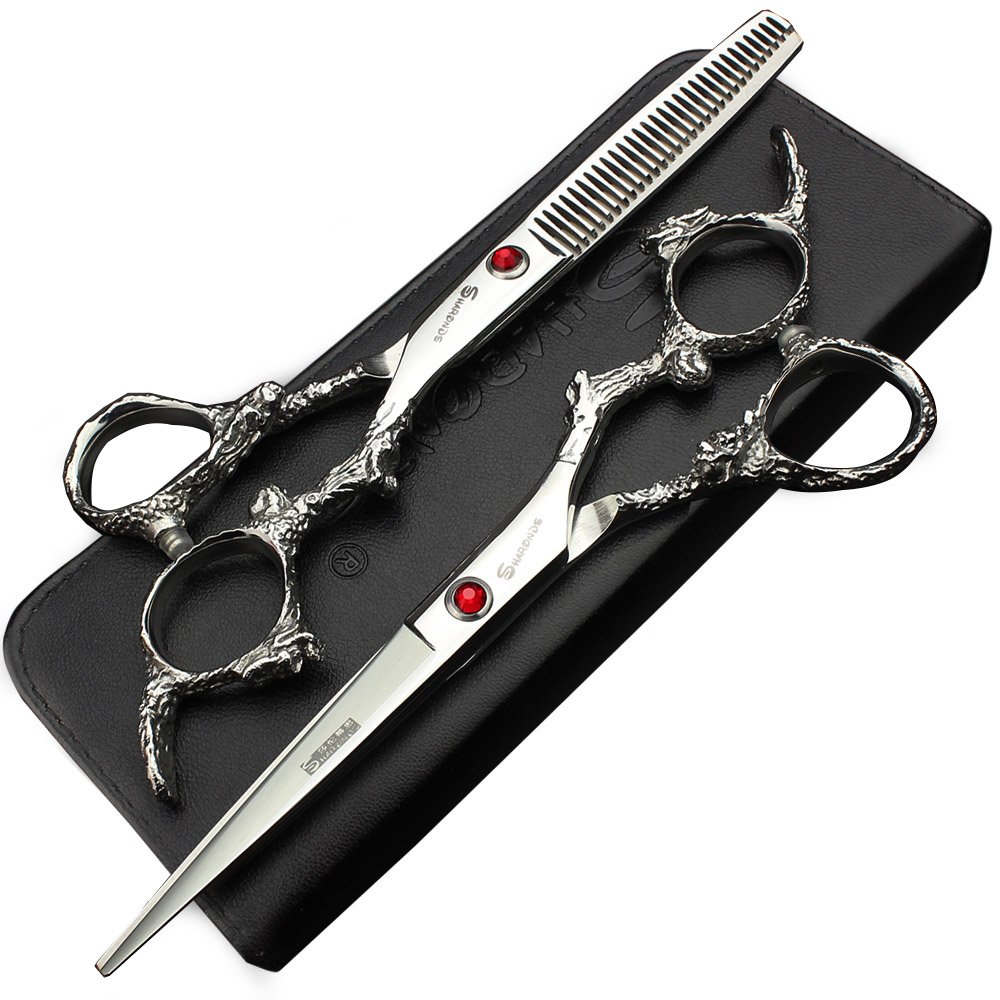15,2 cm cool black hair scissors, professional styling scissors