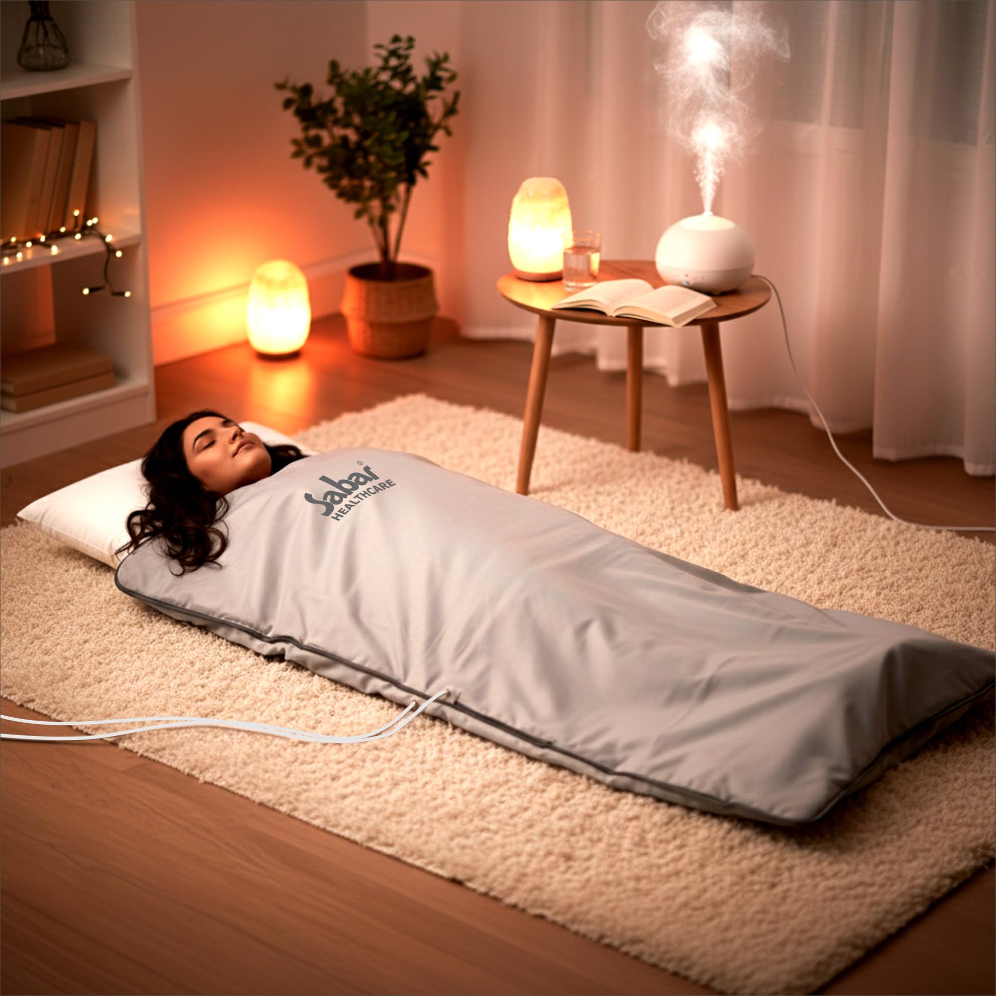 FIR Infrared Sauna Slimming Blanket 2 Zone for Slimming/Weight Loss & Body Detox (Home Use/Domestic Use)