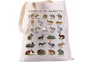 Cute Bunny Rabbit Tote Bag: The Perfect Gift for Rabbit Lovers!