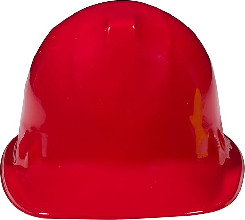 Miniatura 3 de Sombreros de construcción rojos - Paquete de 12