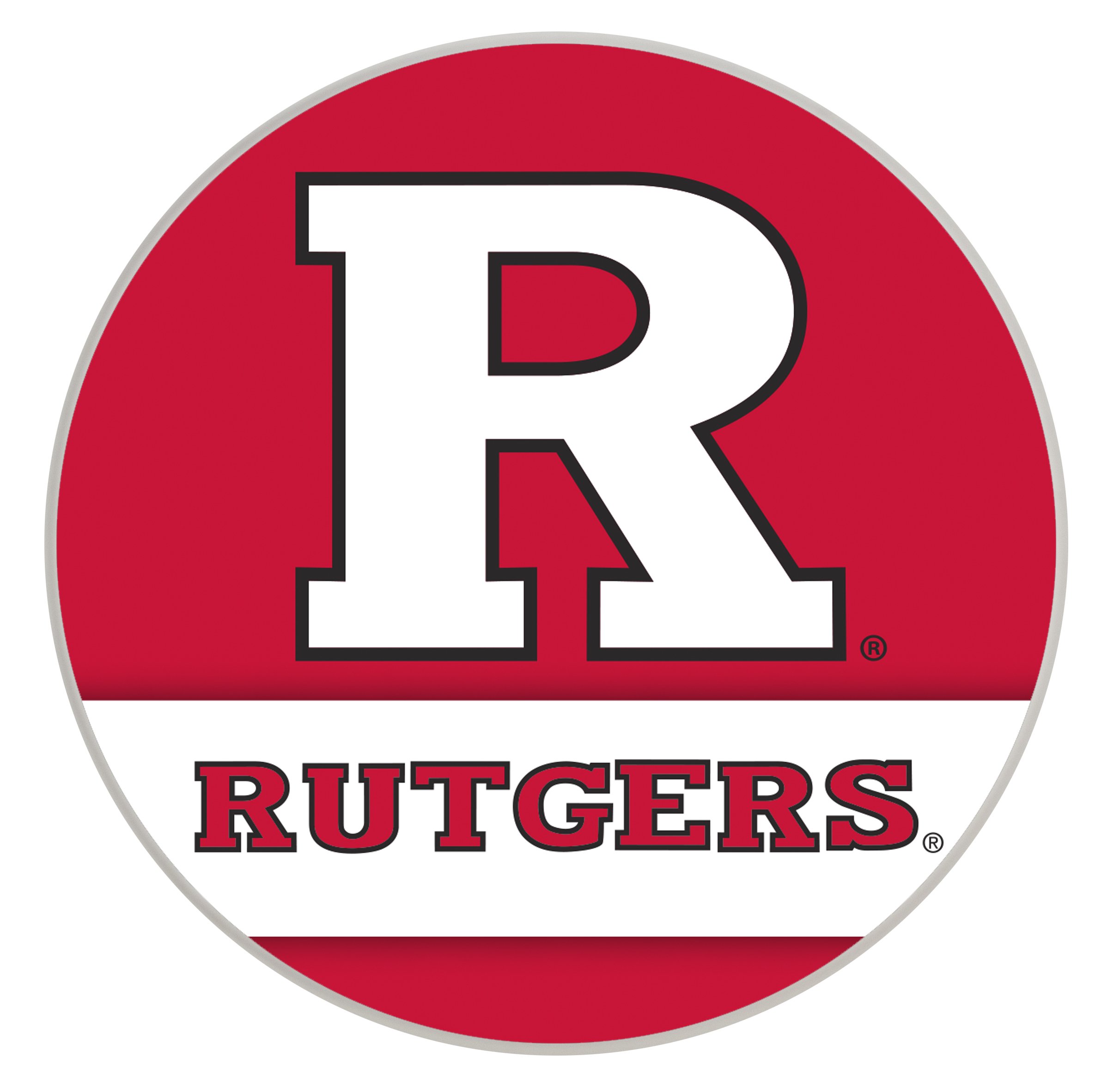 Rutgers Scarlet Knights Paper Coaster 4 Pack Officially Licensed Collegiate Product