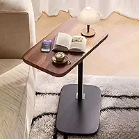Mesa Premium De Apoio Lateral Para Sofá E Cama, Estrutura Resistente, Encaixe Perfeito, Portátil, Compacta, Multiuso, Marca VARENZIA