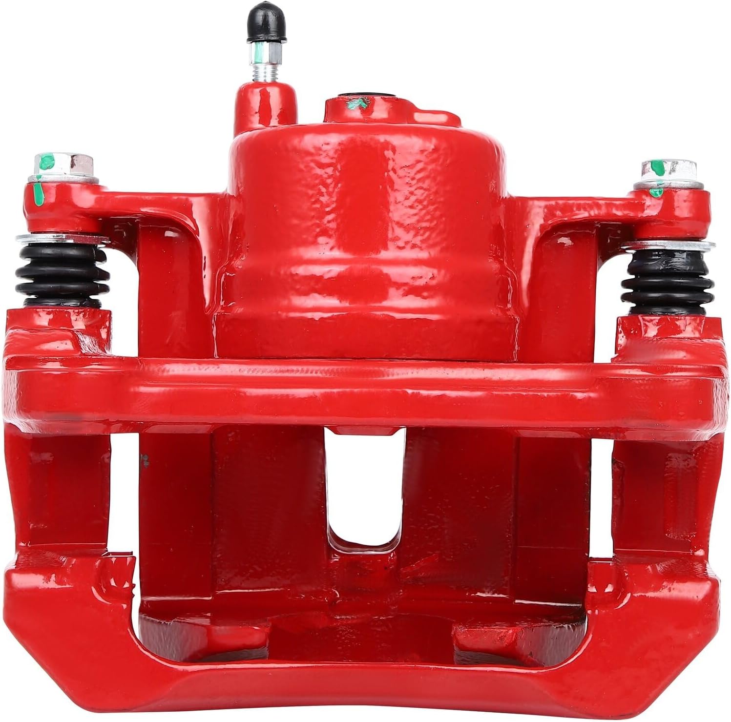 INEEDUP Front Left & Right Disc Brake Caliper Assembly With Bracket 19B2698 19B2699 For Pontiac Vibe 2003-2008,For Toyota Corolla 2003-2008,For Toyota Matrix 2003-2008 Red