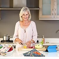 Vista 5 de Envoltorios reutilizables de cera de abejas - Paquete de 9 envolturas de cera de abejas para alimentos, envolturas de cera de abejas ecológicas