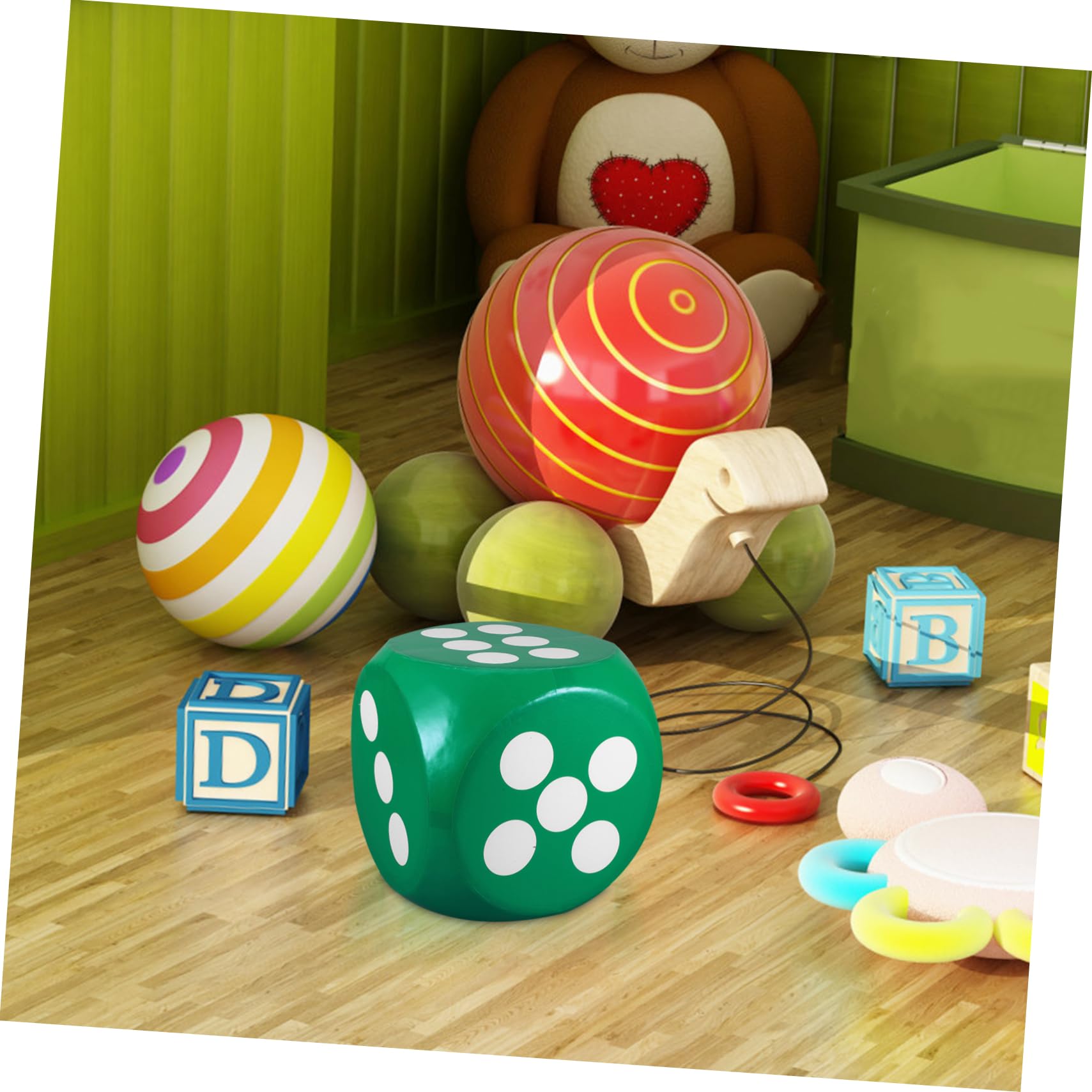 Dados de Espuma Gigante Suave de 12 Pulgadas para Juegos de Fiesta y Actividades al Aire Libre Bordes Redondeados y Material Liviano Seguro para Niños