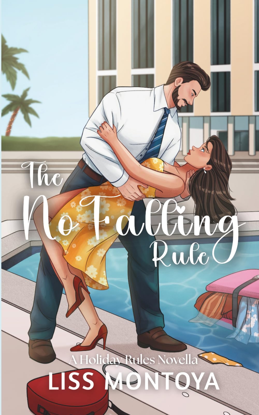 The No Falling Rule: A Millionaire, Multicultural, Strangers to Lovers, Christmas Novella.